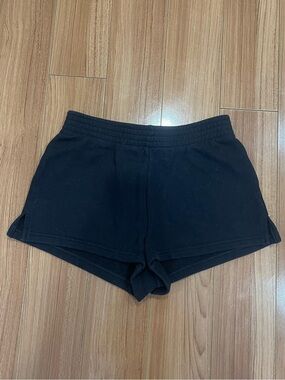 TNA Black Athletic Lounge Shorts
